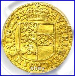 1585 Austria Gold Ducat Coin 1D Certified PCGS AU Details Rare