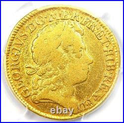 1720 Britain England George Gold Guinea Coin 1G Certified PCGS VF Details