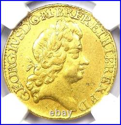1726 Britain England George Gold Guinea Coin 1G Certified NGC XF Details (EF)