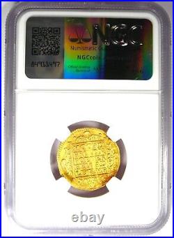 1729 Netherlands Holland Gold Ducat Coin 1D Certified NGC MS63 (BU UNC)