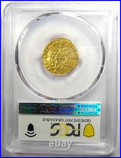 1789 Italy Manin Gold Zecchino Ducat Christ Coin Certified PCGS AU Detail