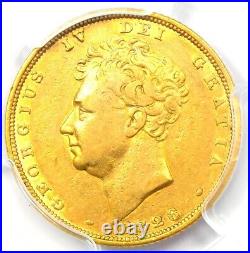 1826 Gold Britain England George IV Gold Sovereign Coin 1S Certified PCGS VF35
