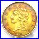 1835_Classic_Gold_Quarter_Eagle_2_50_Coin_Certified_PCGS_AU_Details_Rare_01_qzct