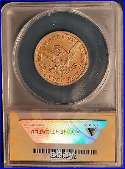 1851-O Liberty $10 Gold Eagle. Certified ANACS EF-40. LOW MINTAGE