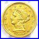 1854_O_Liberty_Gold_Quarter_Eagle_2_50_Coin_Certified_PCGS_AU53_1300_Value_01_vxc