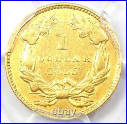 1855 Type 2 Indian Gold Dollar (G$1 Coin) Certified PCGS XF Details Rare