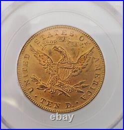 1894 $10 Gold Liberty Eagle Pre33 Us Gold Coin PCGS CERTIFIED Ms62 OGH