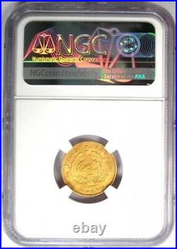 1895 South Africa Zar Gold Half Pond Coin. Certified NGC AU55 Rare Gold Coin