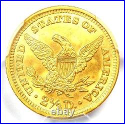 1904 Liberty Gold Quarter Eagle $2.50 Coin Certified PCGS MS66 $1,650 Value