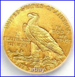 1909-D Indian Gold Half Eagle $5 Coin Certified ICG MS63 (Uncirculated UNC BU)