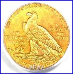 1909-D Indian Gold Half Eagle $5 Coin Certified PCGS MS61 (UNC BU) Rare Coin