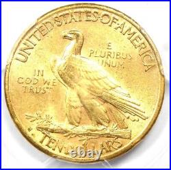 1910-S Indian Gold Eagle $10 Coin. Certified PCGS AU58 Rare San Francisco Date