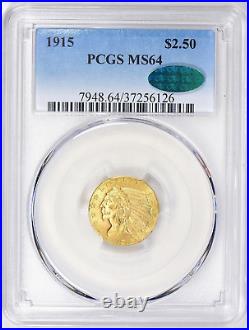 1915 Indian Gold Quarter Eagle PCGS & CAC Certified MS 64 $4,888.88-OBO
