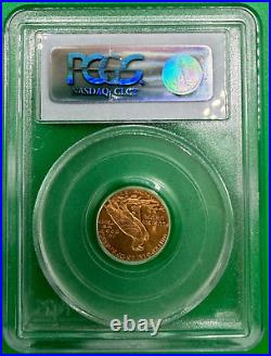 1926 $2.5 Gold Quarter Eagle Indian Head Pcgs Certified Mint State Ms 62