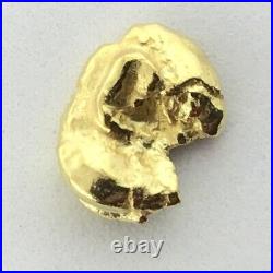 1.05 grams Natural Native Australian Solid High Quality Alluvial Gold Nugget