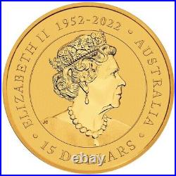 1/10oz 9999 Gold Australian Kangaroo 2023 Bullion Perth Mint Investment Coin