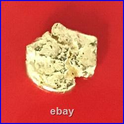 1.21 grams Natural Native Australian Solid High Quality Alluvial Gold Nugget
