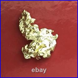 1.34 grams Natural Native Australian Solid High Quality Alluvial Gold Nugget