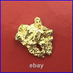 1.57 grams Natural Native Australian Solid High Quality Alluvial Gold Nugget