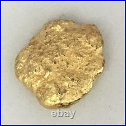 1.68 grams Natural Native Australian Solid High Quality Alluvial Gold Nugget