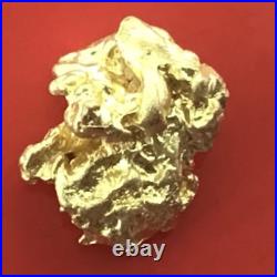1.93 grams Natural Native Australian Solid High Quality Alluvial Gold Nugget