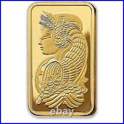 1 Gram 999.9 Gold Lady Fortuna Pamp Suisse Minted Bullion Certified Ingot Bar