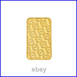 1 Oz 999.9 Fine Gold ABC Bullion Minted Tablet Ingot Bar Sealed & Certified