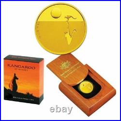2010 Kangaroo at Sunset $25 1/5oz Gold Proof Coin RAM 4th Coin In Series