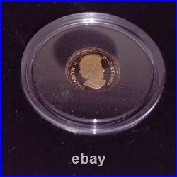 2014 Canada 25c Pure 24k Gold Coin 0.5 gram Bighorn Sheep