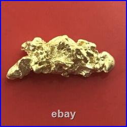 2.16 grams Natural Native Australian Solid High Quality Alluvial Gold Nugget
