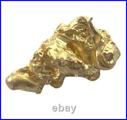 2.61 grams Natural Native Australian Solid High Quality Alluvial Gold Nugget