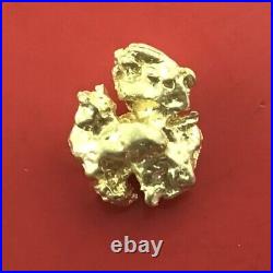 2.67 grams Natural Native Australian Solid High Quality Alluvial Gold Nugget