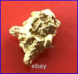 3.16 grams Natural Native Australian Solid High Quality Alluvial Gold Nugget