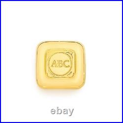 ABC Bullion Cast 1 Oz 999.9% Solid Gold Investor Ingot Bar 31.10 grams