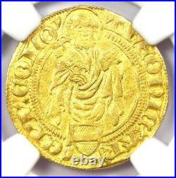 Gold 1414-1463 Germany Cologne Goldgulden 1GG Certified NGC AU55 Rare