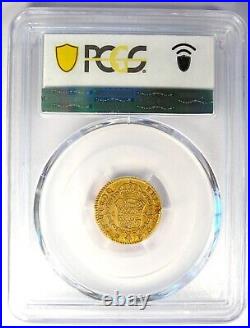 Gold 1787 Spain Charles III Escudo Gold Coin 1E Certified PCGS VF30