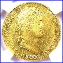 Gold 1825 Spain Ferdinand VII 2 Escudos Gold Coin 2E Certified NGC AU58