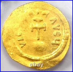 Heraclius Gold AV Semissis Gold Coin 610-641 AD Certified NGC Choice XF (EF)
