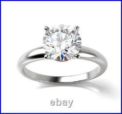 IGI Certified 3 Carat G VS2 Lab Created Diamond Engagement Ring Platinum