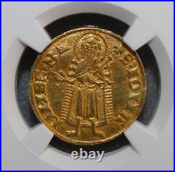 Rare Gold Coin French States 1352-1412 BAR FR-65 ROBERT I NGC Certified AU